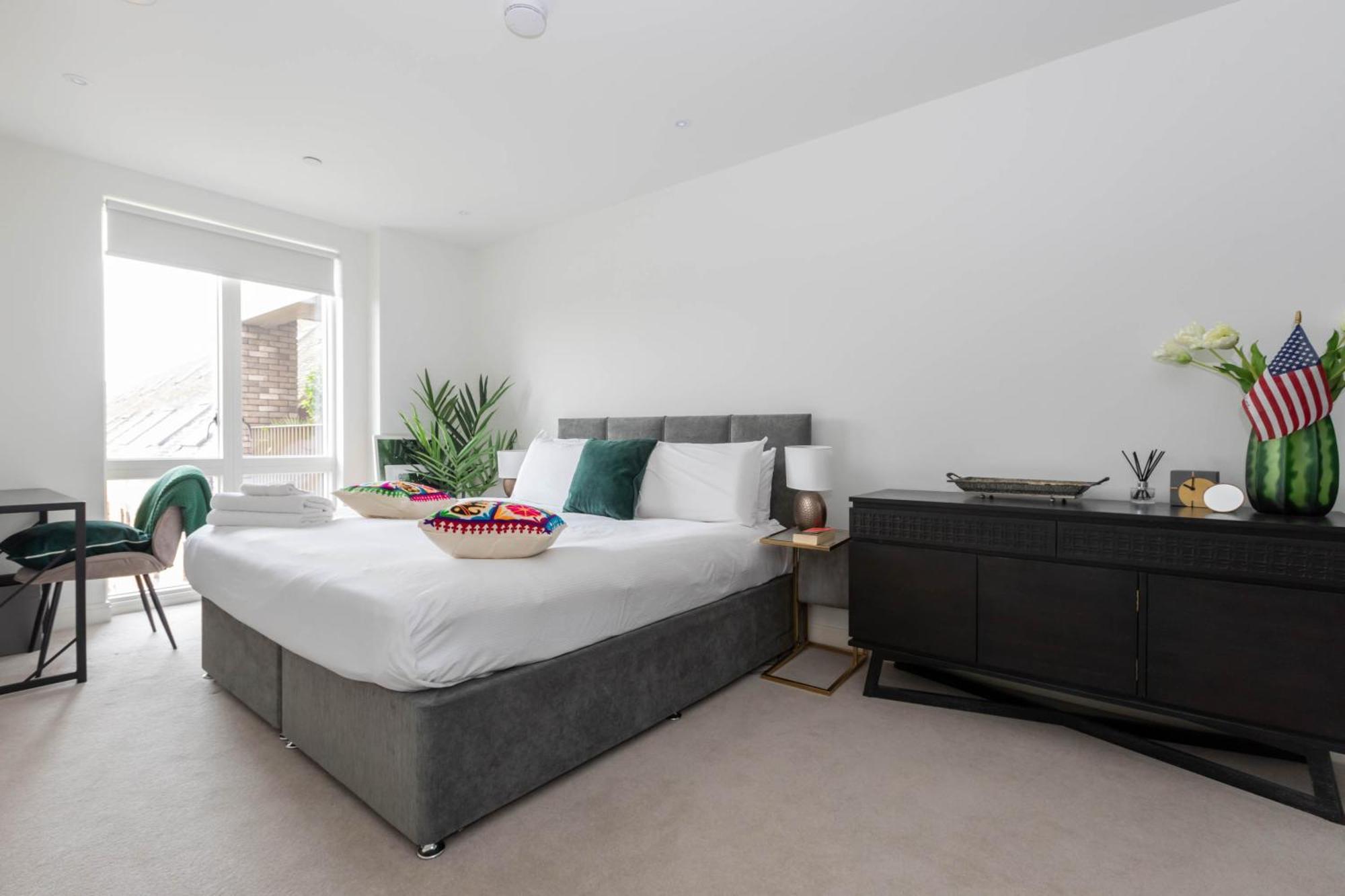 Appartement Tranquil & Stylish 1 Bedroom Flat With Private Balcony *